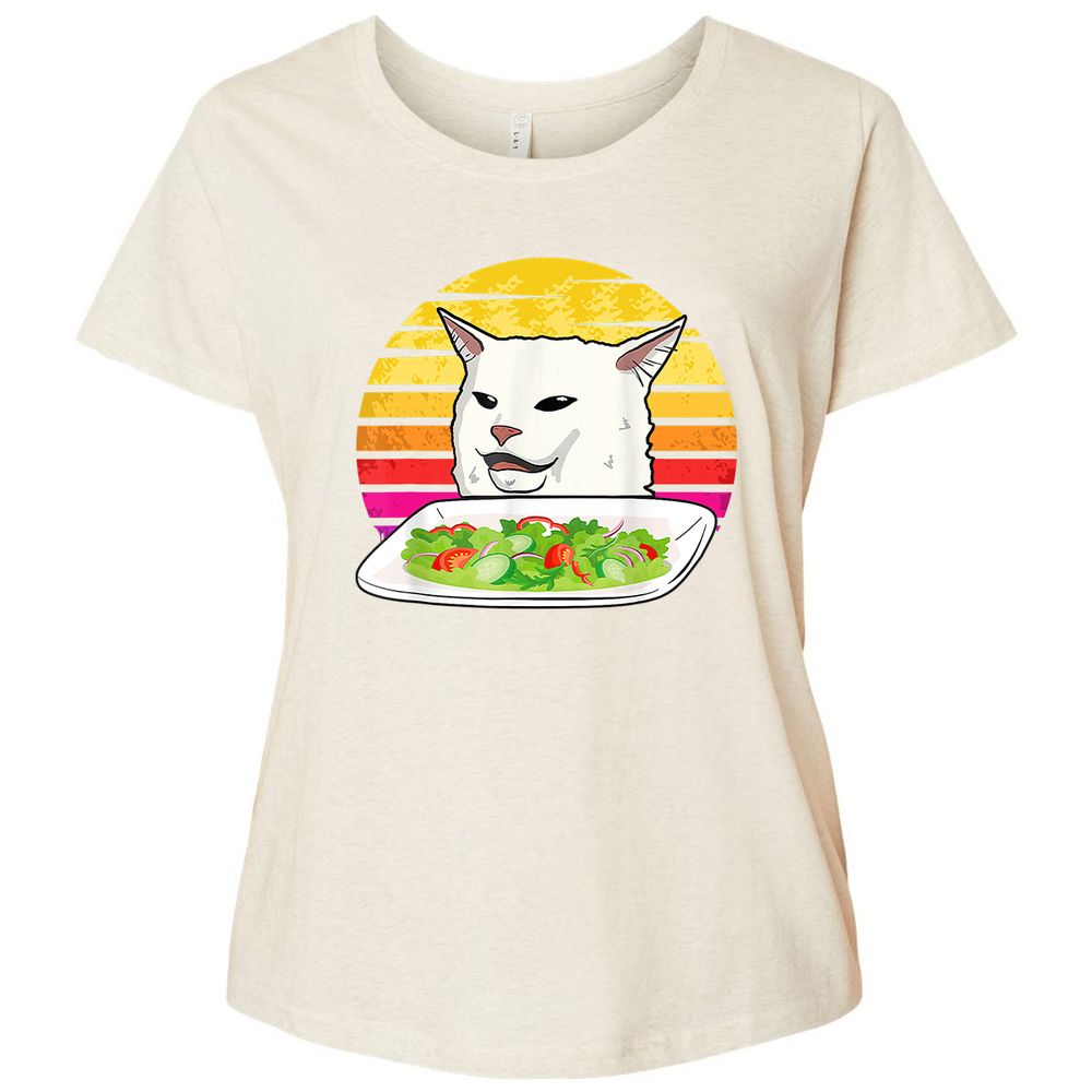 Ladies Curvy Jersey - ML6LYZKG - Natural Heather - 8