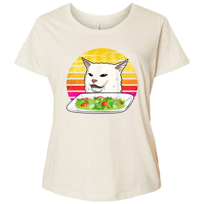 Ladies Curvy Jersey - ML6LYZKG - Natural Heather - 8