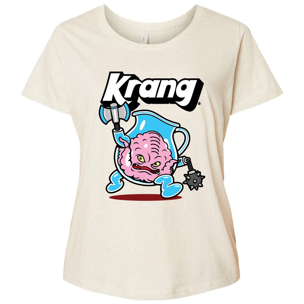 Ladies Curvy Jersey - T51XU6S2 - Natural Heather - 8