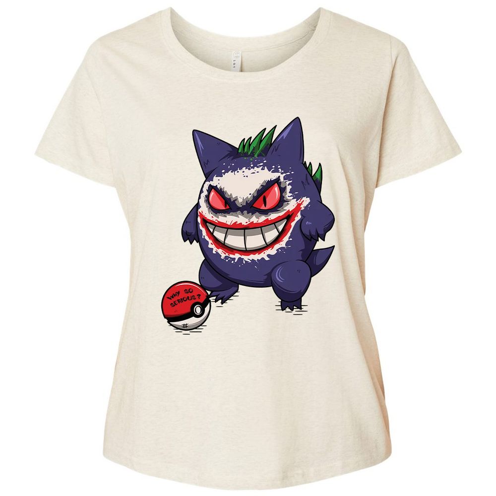 Ladies Curvy Jersey - JU3GJQN6 - Natural Heather - 8