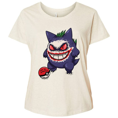 Ladies Curvy Jersey - JU3GJQN6 - Natural Heather - 8