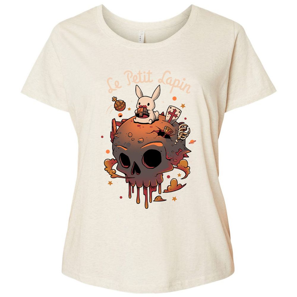 Ladies Curvy Jersey - DX4QUFN6 - Natural Heather - 8