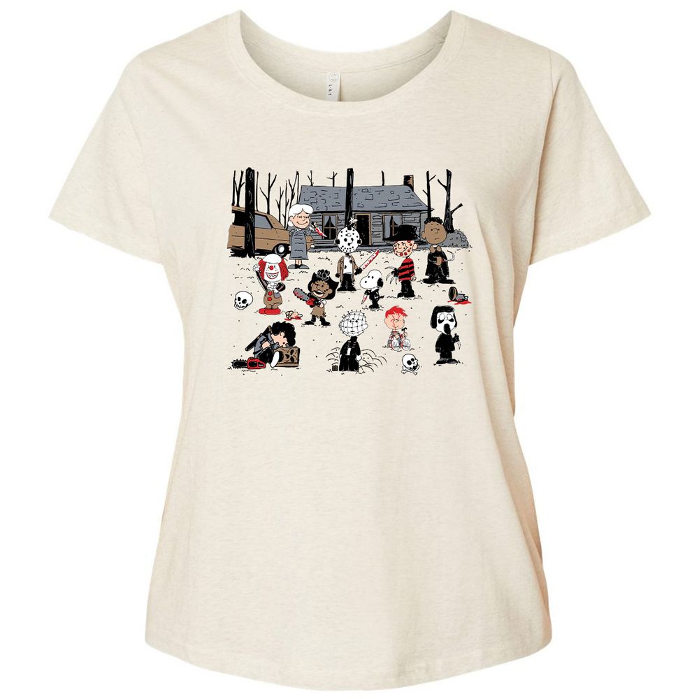 Ladies Curvy Jersey - 2A26BM4R - Natural Heather - 8