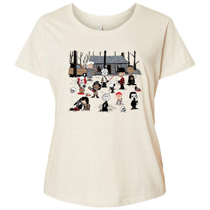 Ladies Curvy Jersey - 2A26BM4R - Natural Heather - 8