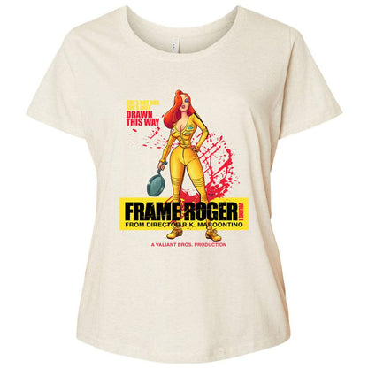 Ladies Curvy Jersey - LZDP9KMJ - Natural Heather - 8