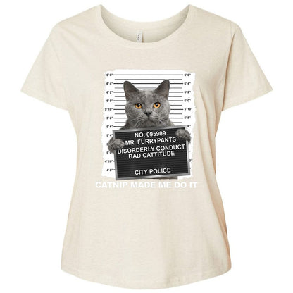 Ladies Curvy Jersey - 9QZSB6JP - Natural Heather - 8