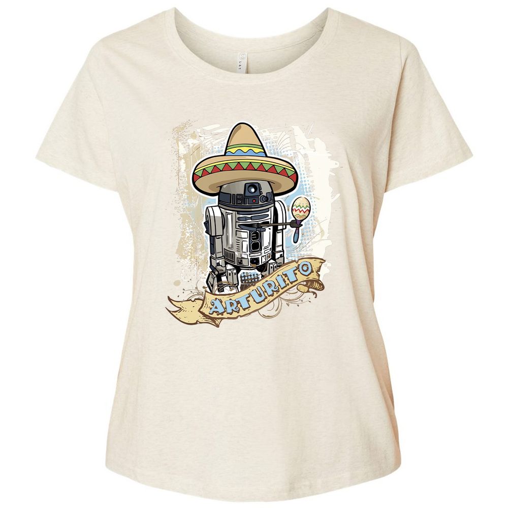 Ladies Curvy Jersey - RZFHCNFU - Natural Heather - 8