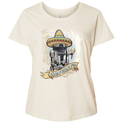 Ladies Curvy Jersey - RZFHCNFU - Natural Heather - 8