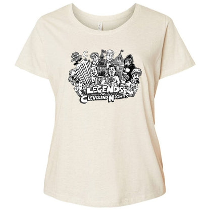 Ladies Curvy Jersey - 1JWQMDYA - Natural Heather - 8