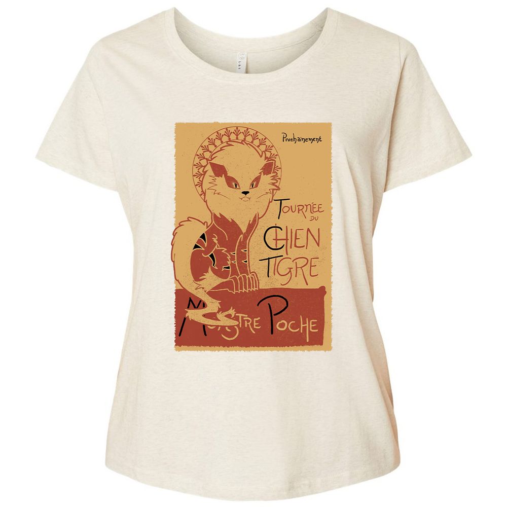 Ladies Curvy Jersey - U1WQY5GH - Natural Heather - 8