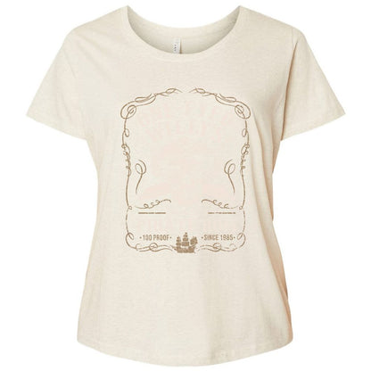 Ladies Curvy Jersey - EVERPFJW - Natural Heather - 8