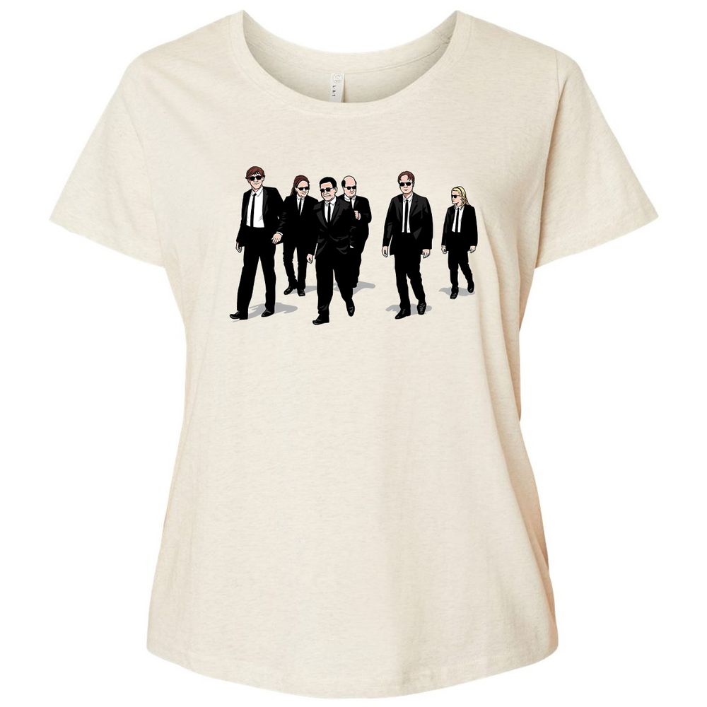 Ladies Curvy Jersey - QJJFAJ5M - Natural Heather - 8