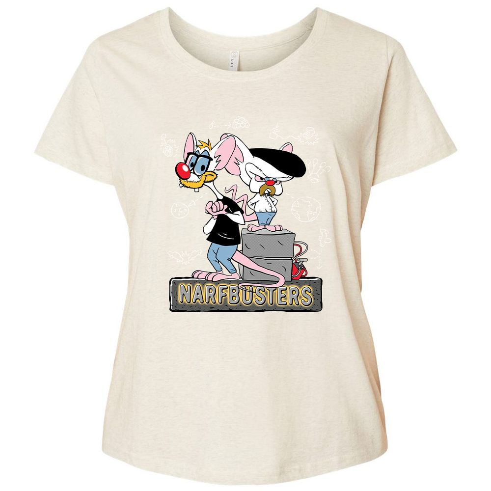 Ladies Curvy Jersey - LNF3H8B4 - Natural Heather - 8