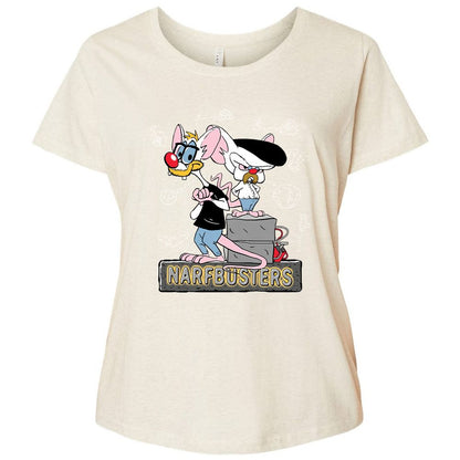 Ladies Curvy Jersey - LNF3H8B4 - Natural Heather - 8