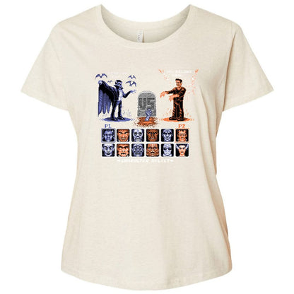 Ladies Curvy Jersey - 5LNBCK8K - Natural Heather - 8