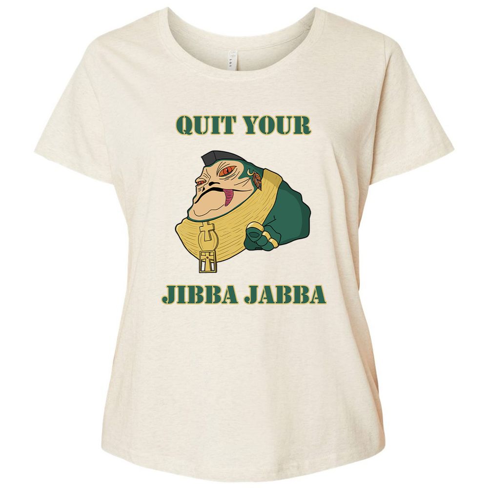 Ladies Curvy Jersey - FC7JGRWU - Natural Heather - 8