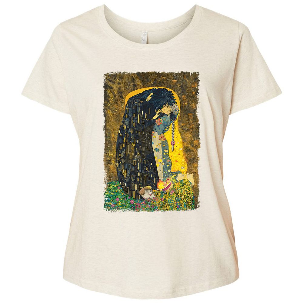 Ladies Curvy Jersey - PBRFL2BY - Natural Heather - 8