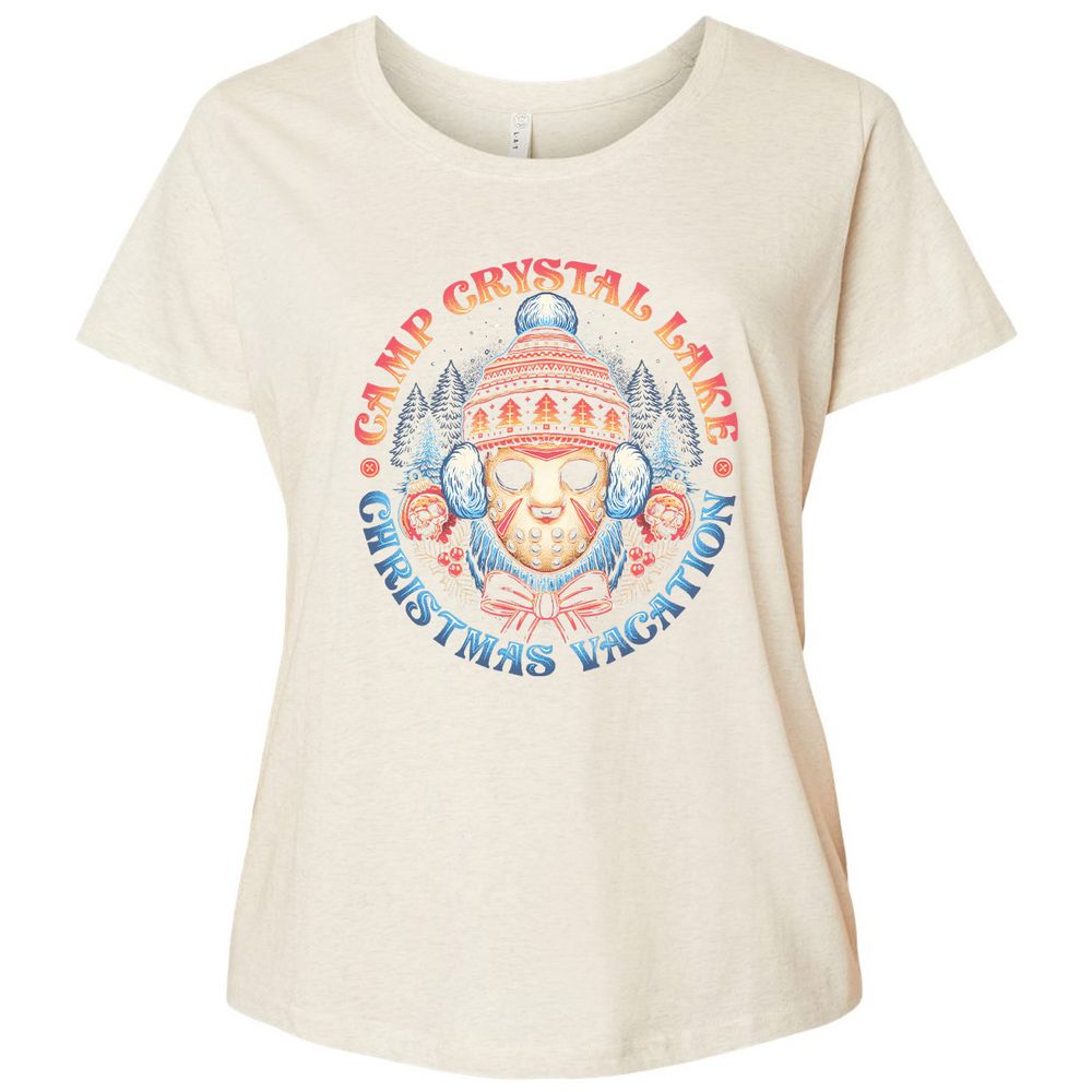 Ladies Curvy Jersey - QZ4J15B8 - Natural Heather - 8