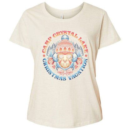 Ladies Curvy Jersey - QZ4J15B8 - Natural Heather - 8