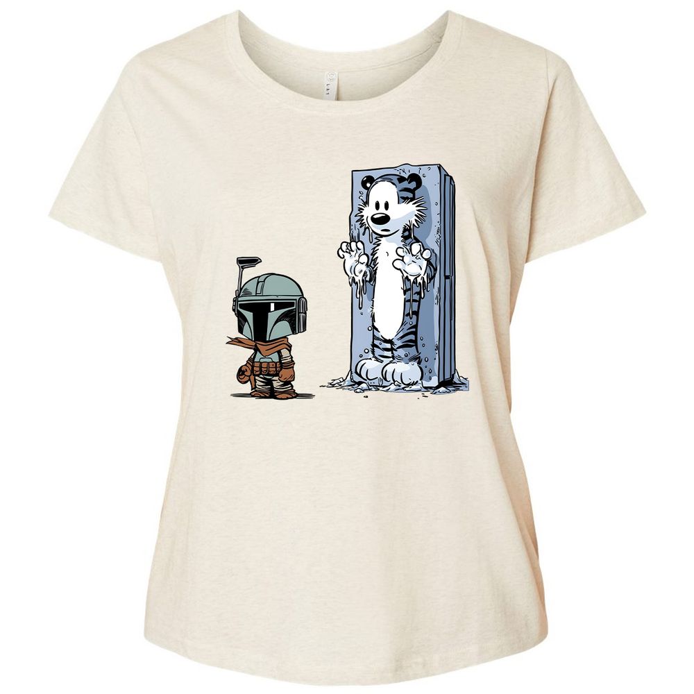 Ladies Curvy Jersey - 7TEN6JSH - Natural Heather - 8