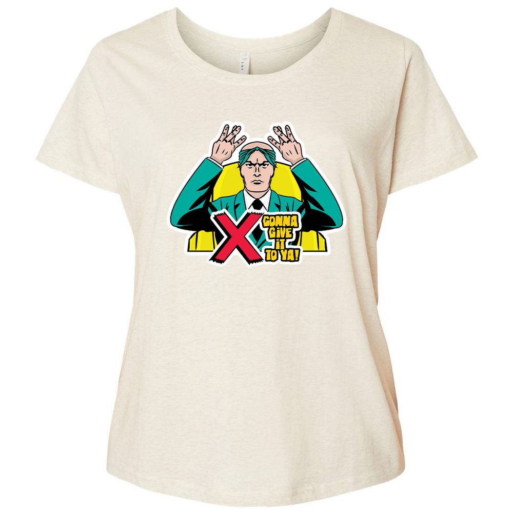 Ladies Curvy Jersey - RL4MJZNN - Natural Heather - 8