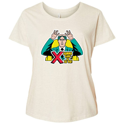 Ladies Curvy Jersey - RL4MJZNN - Natural Heather - 8