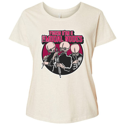 Ladies Curvy Jersey - URLW9C1K - Natural Heather - 8