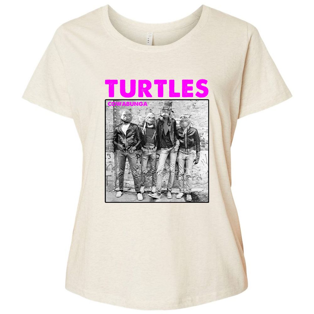 Ladies Curvy Jersey - 4BAK9FGC - Natural Heather - 8