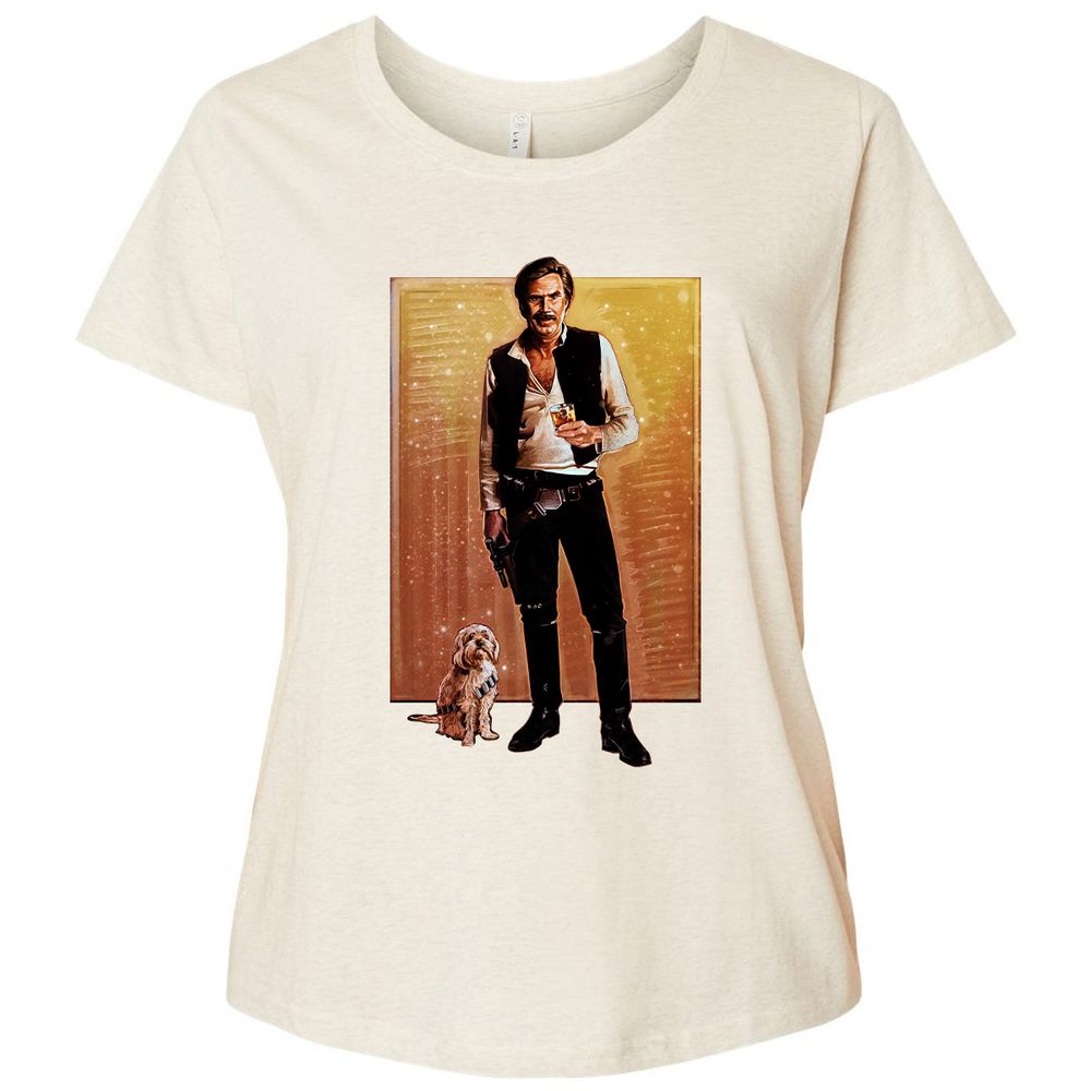 Ladies Curvy Jersey - 82JM1466 - Natural Heather - 8