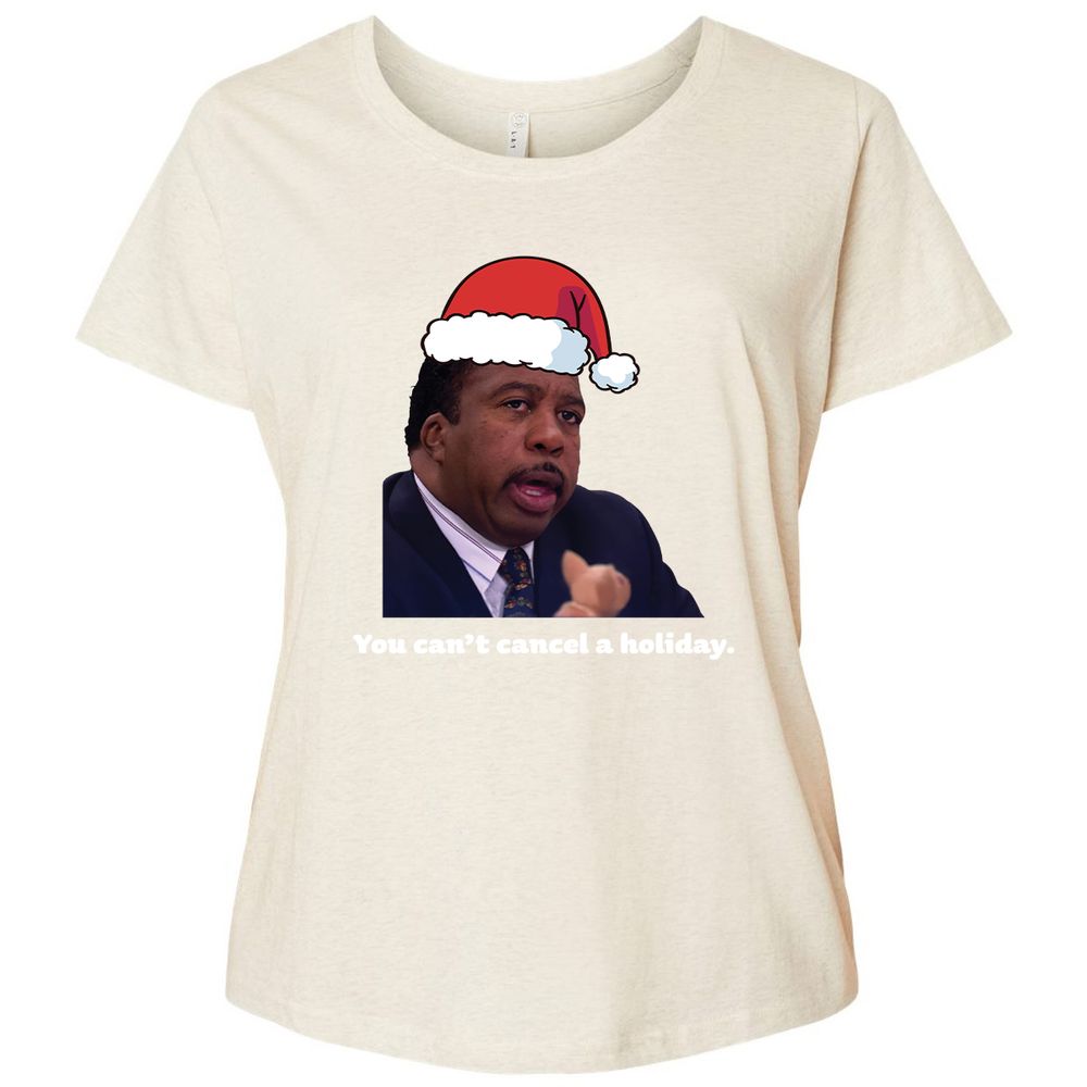 Ladies Curvy Jersey - TE6ZCH6U - Natural Heather - 8