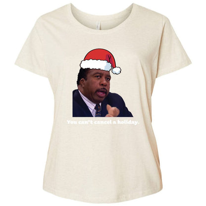 Ladies Curvy Jersey - TE6ZCH6U - Natural Heather - 8