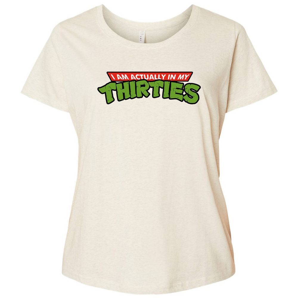 Ladies Curvy Jersey - 8V3QWZVC - Natural Heather - 8