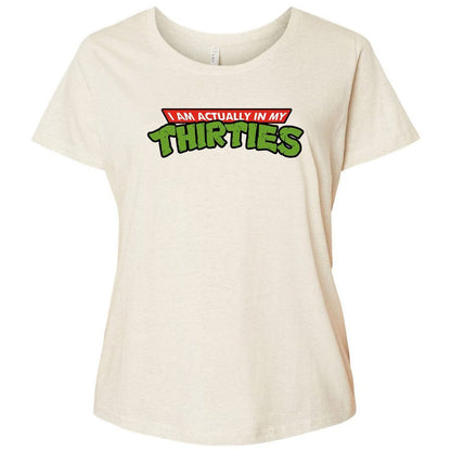 Ladies Curvy Jersey - 8V3QWZVC - Natural Heather - 8