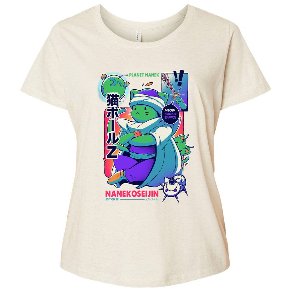 Ladies Curvy Jersey - ZJTVKZ52 - Natural Heather - 8