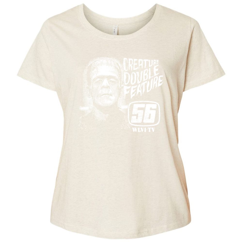 Ladies Curvy Jersey - GAR8JSD7 - Natural Heather - 8