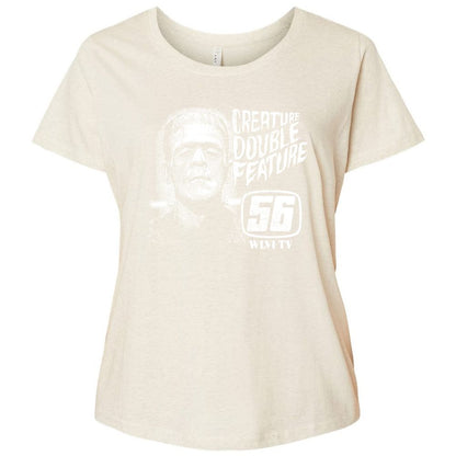 Ladies Curvy Jersey - GAR8JSD7 - Natural Heather - 8