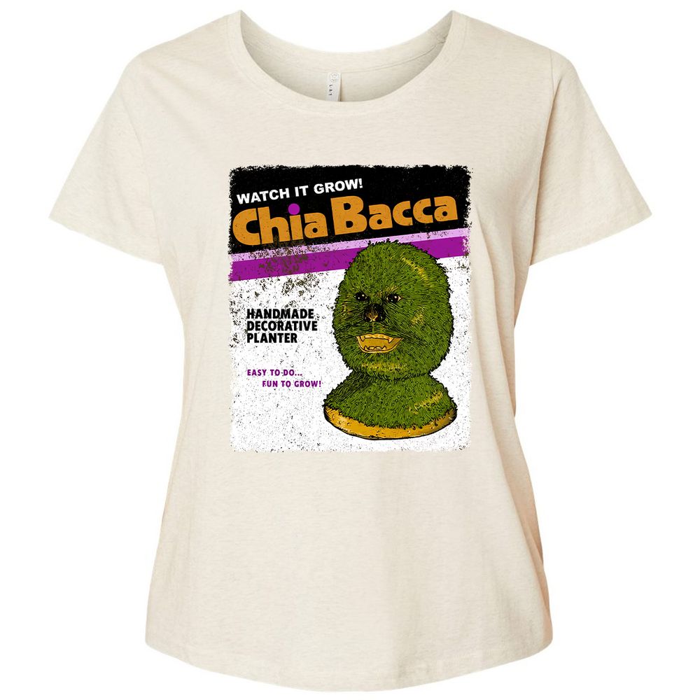 Ladies Curvy Jersey - 7V58BN48 - Natural Heather - 8