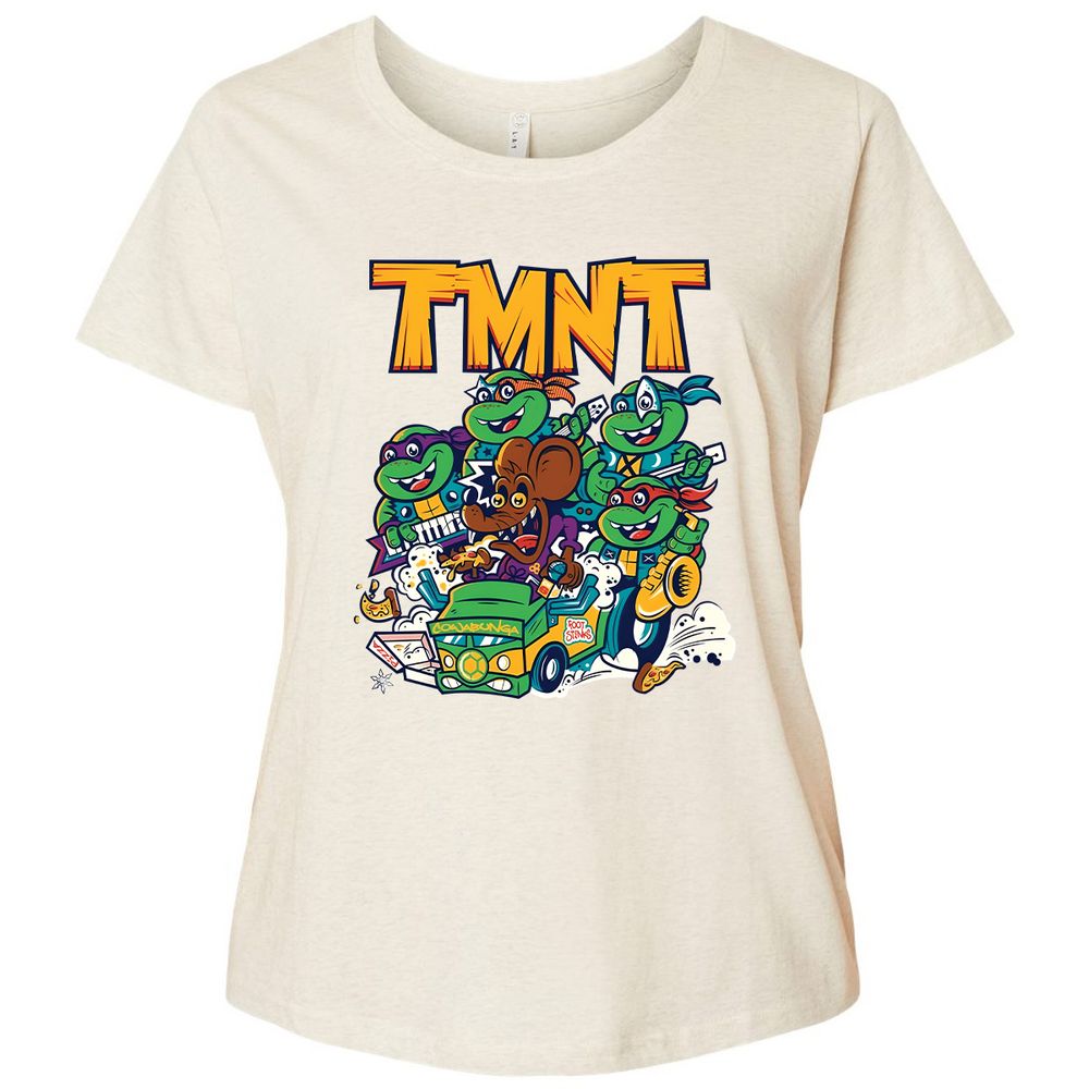 Ladies Curvy Jersey - 4SPPC7AS - Natural Heather - 8