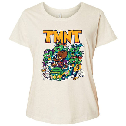 Ladies Curvy Jersey - 4SPPC7AS - Natural Heather - 8