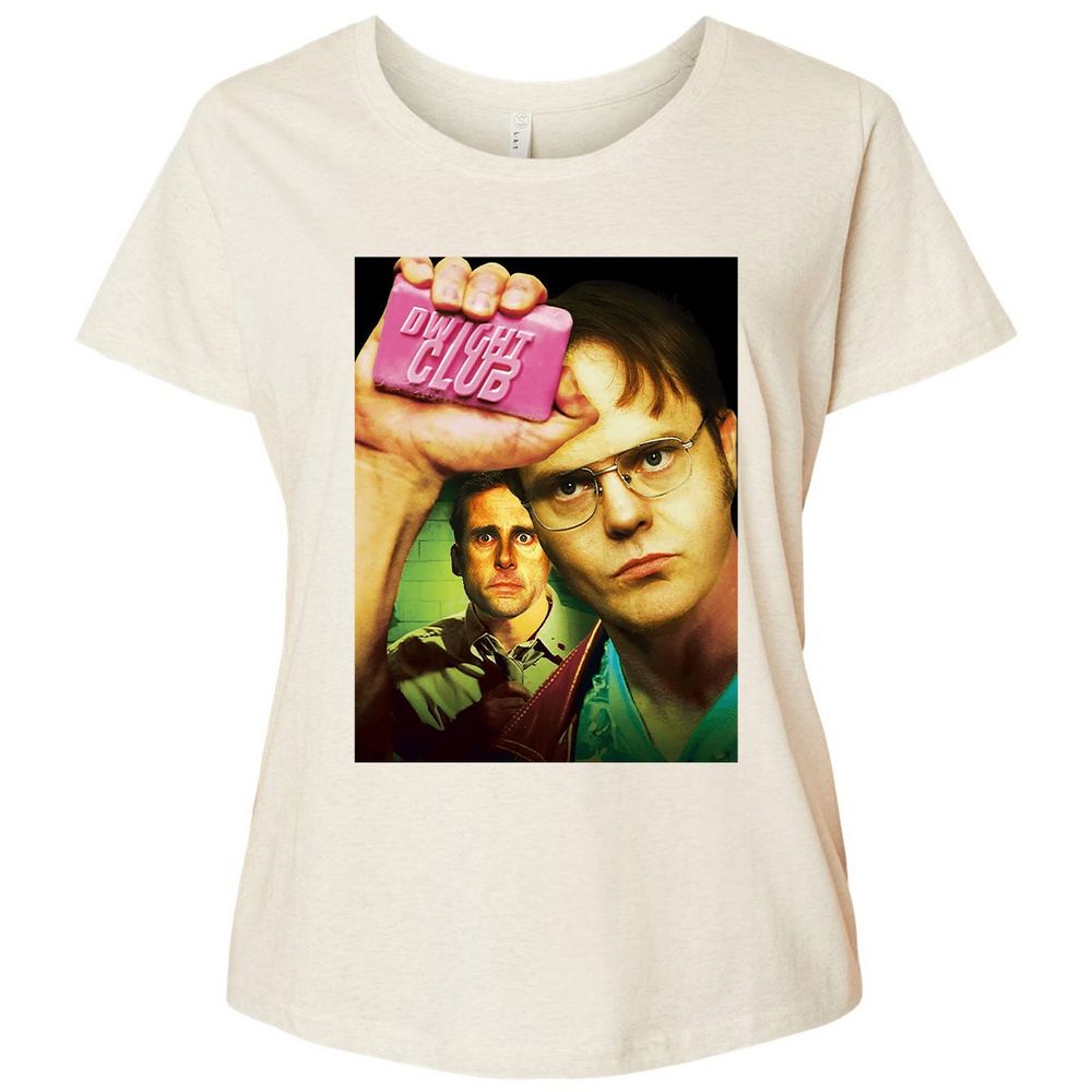 Ladies Curvy Jersey - 3QHYGT77 - Natural Heather - 8