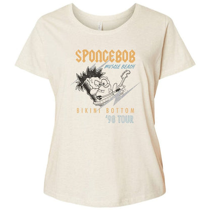 Ladies Curvy Jersey - YM844943 - Natural Heather - 8