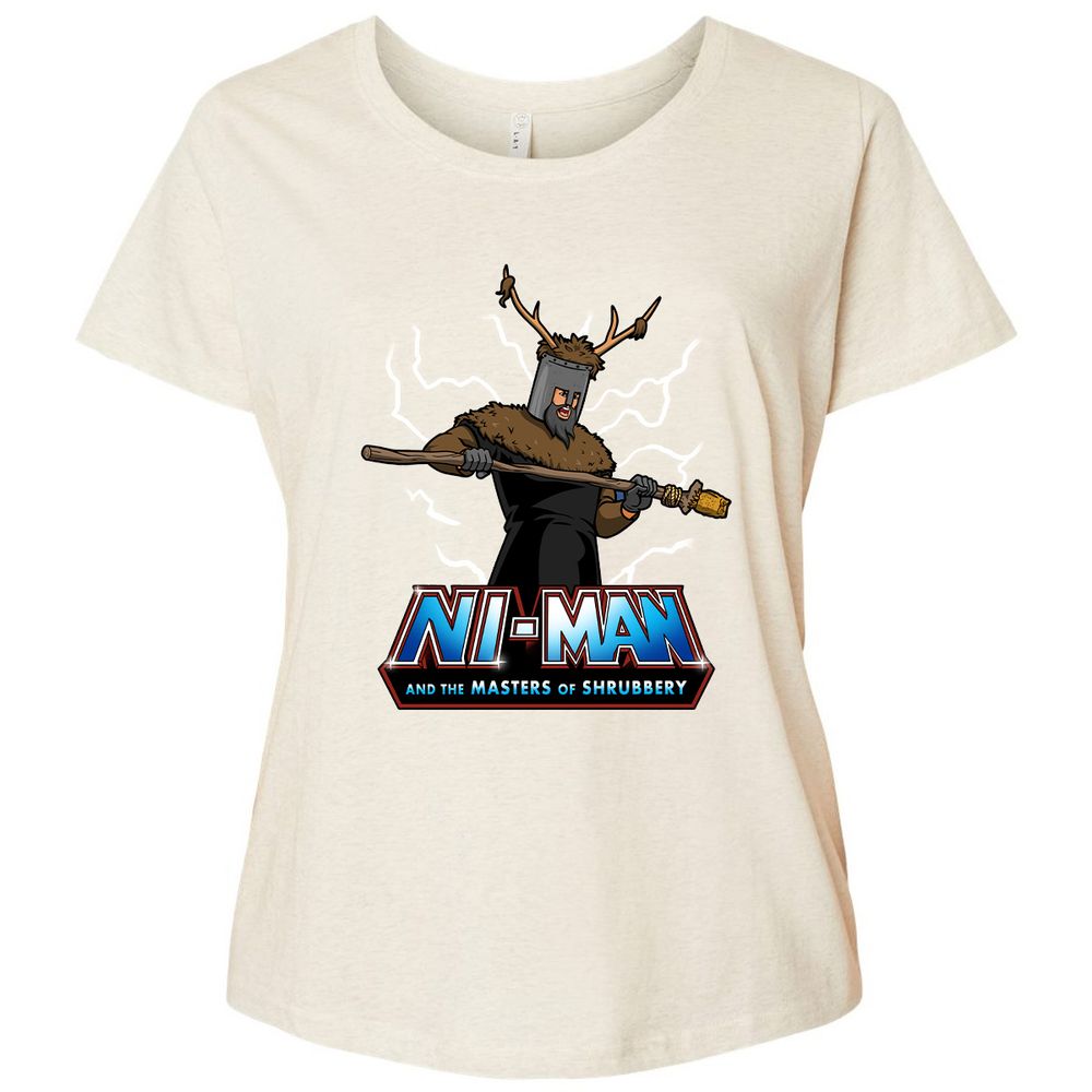 Ladies Curvy Jersey - ER69K3QN - Natural Heather - 8