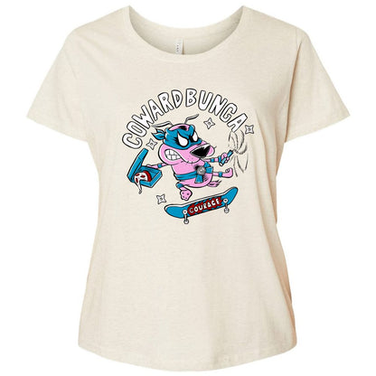 Ladies Curvy Jersey - AK6EBLD8 - Natural Heather - 8