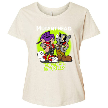 Ladies Curvy Jersey - DG3CW2S6 - Natural Heather - 8