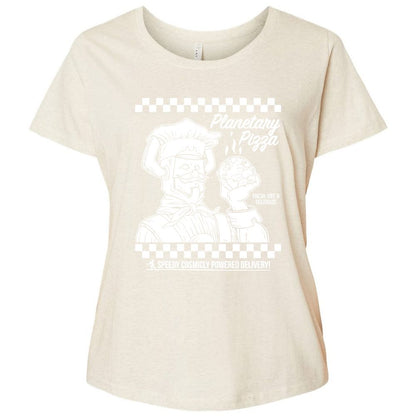 Ladies Curvy Jersey - JWL2XSQ4 - Natural Heather - 8