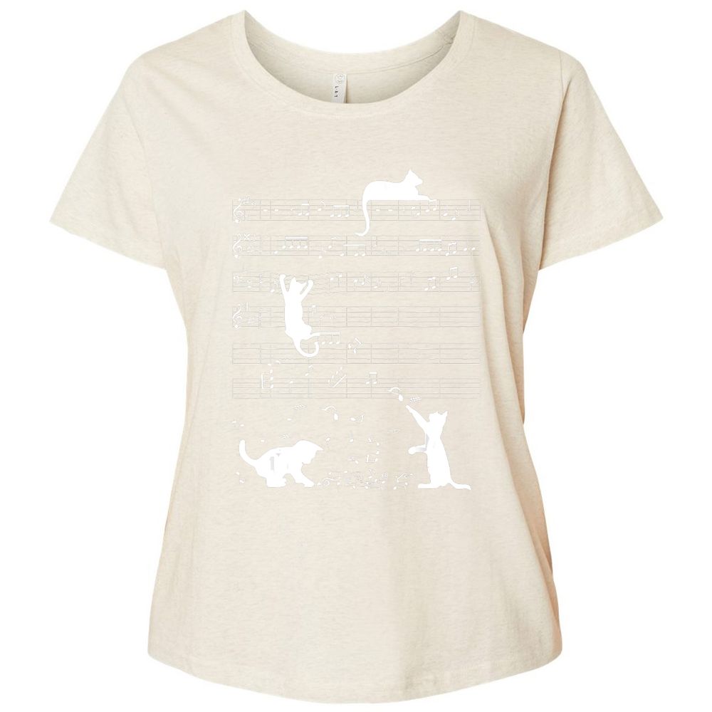 Ladies Curvy Jersey - RC1A36DG - Natural Heather - 8