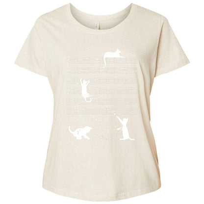 Ladies Curvy Jersey - RC1A36DG - Natural Heather - 8