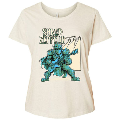 Ladies Curvy Jersey - PPZRW9EU - Natural Heather - 8