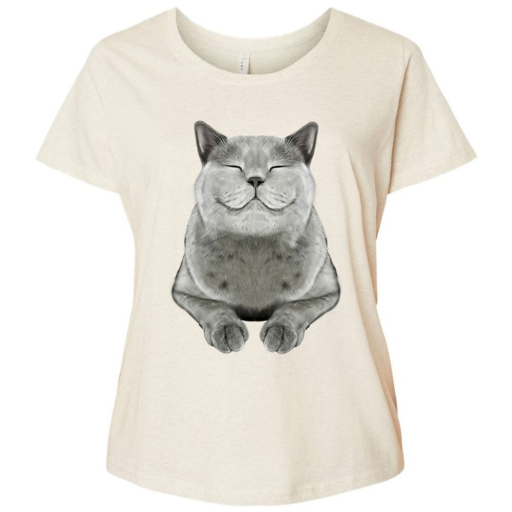 Ladies Curvy Jersey - SV1QKZWT - Natural Heather - 8