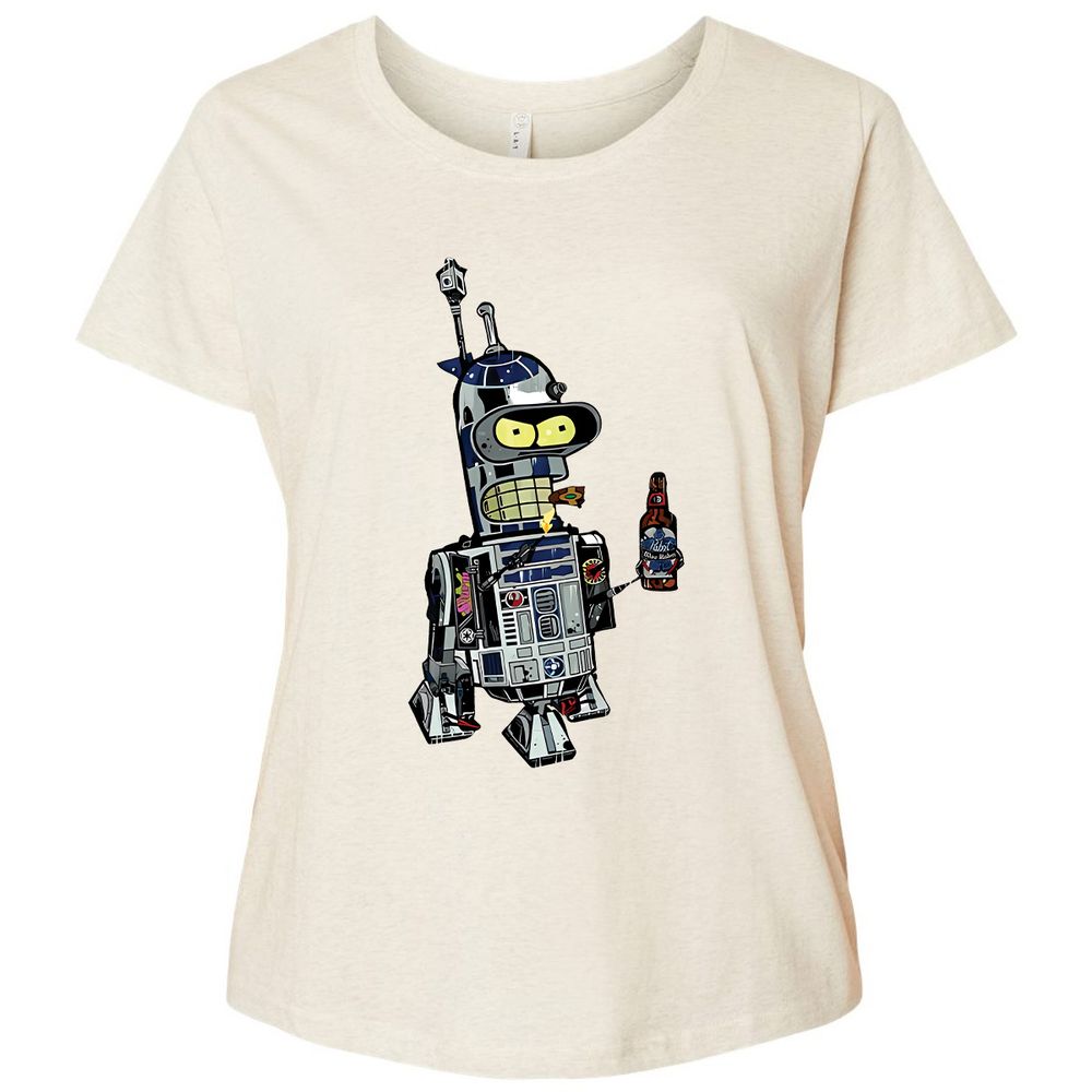 Ladies Curvy Jersey - 3YCCFUKZ - Natural Heather - 8